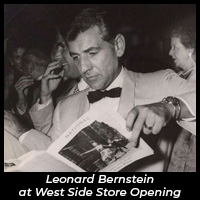 Leonard Bernstein at West Side Story